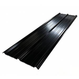 lot 92 image: Onshine Galvalume Steel Siding And Roofing Panels - 50pcs - Black