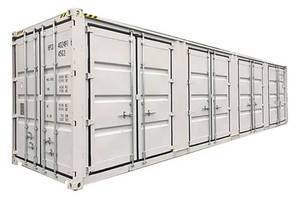 lot 105 image: 40ft One-Trip High Cube Shipping Container with 4 Side Doors