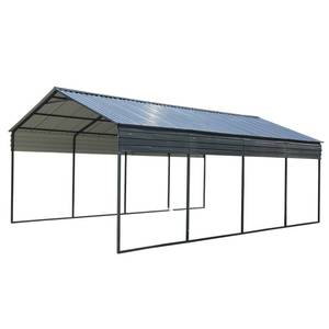 lot 47 image: UNUSED - Onshine Galvanized Steel Metal Carport (OS1220V)