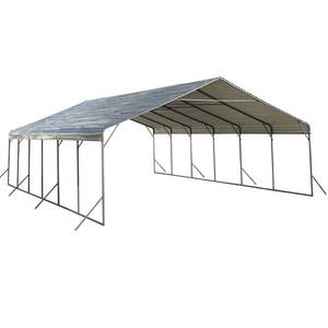 lot 53 image: UNUSED - Onshine Galvanized Steel Metal Carport (OS2030)&nbsp