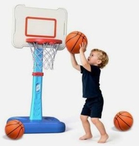 lot 26161 image: Basketball Hoop Sport Set, Height Adjustable
