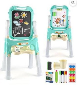 Beefunni Kids Double Magnetic Easel with Accessories