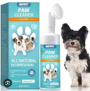 lot 26164 image: Hapipet Paw Cleaner for Dogs and Cats - 100ml