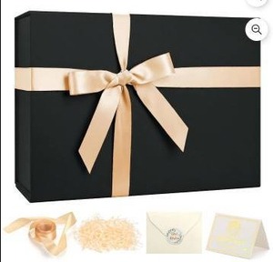 lot 26185 image: Ayieyil Black Gift Box, 2 Pack