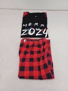 lot 26203 image: Christmas Pajama Set, XL
