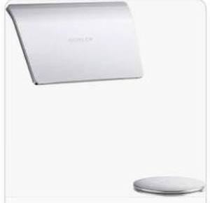 lot 10822 image: Kohler 2.0 Bath Drain Trim Kit, Polished Chrome, 36361-CP