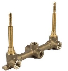 lot 10824 image: California Faucets Vessel Wall Mount Faucet Rough in Valve, VL-R