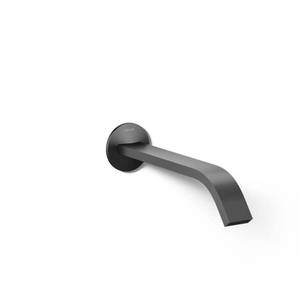 lot 10832 image: Components 1.2 GPM Wall-Mount Bathroom Sink Faucet Spout in Matte Black