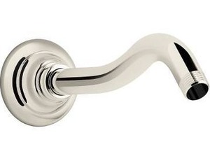 lot 10842 image: Kohler Artifacts Shower Arm, Polished Chrome