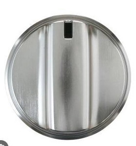lot 10843 image: 4 Pack Stainless Steel Range Control Knob