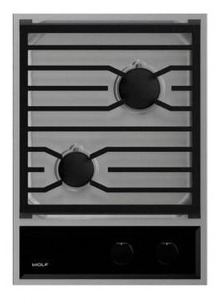 lot 10876 image: Wolf 15-inch Built in Gas Cooktop