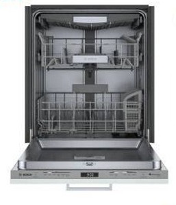 lot 10879 image: Bosch Panel Ready Home Connect Dishwasher, SHV78CM3N28, (Front Panel Not Included)