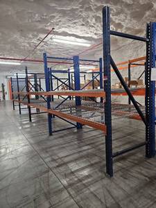lot 9646 image: Industrial Warehouse Pallet Racking System