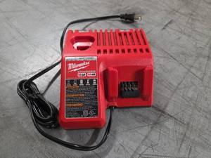 lot 9683 image: Milwaukee M12 M18 Battery Charger with Power Cord  Model 48-59-1812