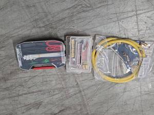 lot 9696 image: Professional Air Compressor Accessory Kit with Pneumatic Tools