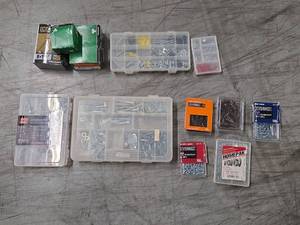 lot 9707 image: Hardware Fastener Assortment Kit with Storage Cases
