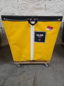 lot 9730 image: ULINE H-2647 Commercial Cart 18 Bushel