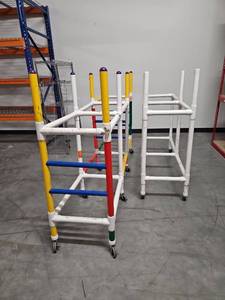 lot 9739 image: Set of Rolling PVC Frames