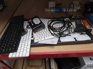 lot 9791 image: Apple Key Boards and Magic Mice Lot- Wireless and Wired