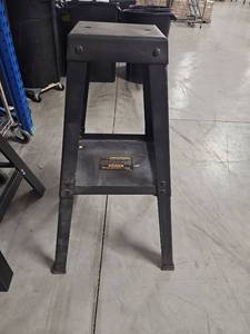 lot 9810 image: Heavy-Duty Bench Grinder Stand