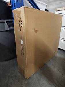 lot 9820 image: IKEA ERIK File Cabinet with Black Metal Frame and Key Lock