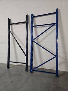 lot 9828 image: Industrial Pallet Rack uprights