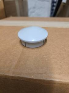 lot 9858 image: FurnitureGrade 1.5 Inch IDC Gray Pipe End Caps