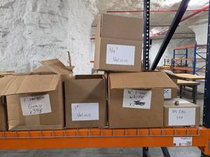 lot 9865 image: Bulk Lot of Furniture Grade PVC Pipe Fittings and Connectors