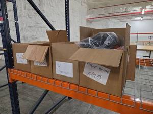 lot 9866 image: Bulk Lot of Furniture Grade PVC Pipe Fittings and Connectors