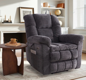 lot 43619 image: Power Lift Massage Recliner Chair with Heat - Retail $1,100