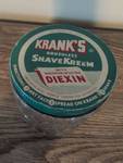 lot 875 image: Kranks Brushless Shave Krem Glass Jar with Lid