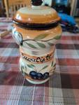 lot 904 image: Hand Painted Italian Eucalipto Spice Jar