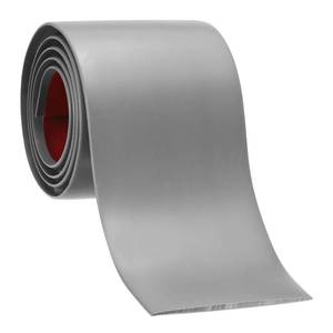 lot 36328 image: Self Adhesive Floor Transition Strip  about 10 ft x 3 Vinyl Flat Divider Flooring for Joining Floor Gaps Carpet Transition Floor Tiles, Gray - Retail $22