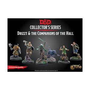 lot 36348 image: Gale Force Nine The Legend of Drizzt - Companions of The Hall- 6 Figures - Retail $38