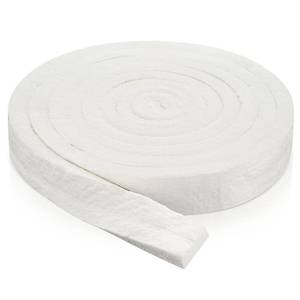 lot 36400 image: Fireproof Insert Insulation for Fireplace, Strip Fiber Blanket Rated to 2200f High Temperature Resistance Gasket for Wood Stove Pellet Stove Boiler Kiln Forge Fireplace, DIY - Retail $30