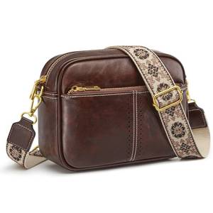 lot 36401 image: Crossbody Bags for Women Vegan Leather Purses Shoulder Handbag with Adjustable Strap - Retail $26