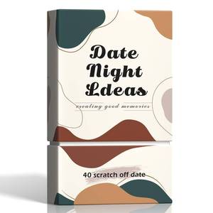 lot 36460 image: 39 Scratch Off Date Night Ideas Cards, Romantic & Adventurous Engagement Couples Games Gifts, Anniversary Newlywed Wedding & Valentines Day Gifts for Him, Her, Boyfriend, Girlfriend, Husband or Wife - Retail $13