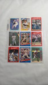 lot 12 image: 1980s-1990s Baseball Trading Cards Collection