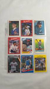 lot 32 image: 1980s Baseball Card Collection with Star Players