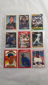 lot 35 image: Baseball Trading Cards Collection with Ken Griffey Jr.