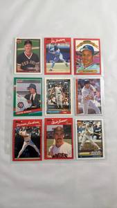 lot 43 image: 1990s Baseball Card Collection with Bo Jackson