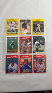 lot 52 image: 1990s Topps Donruss Fleer Baseball Cards Collection Lot