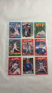 lot 58 image: 1990s Baseball Trading Card Set with Hall of Fame Players