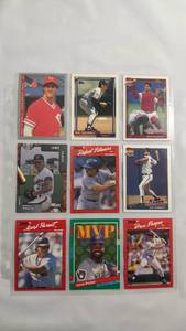 lot 64 image: 1990s Baseball Trading Cards Collection