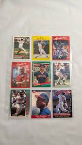 lot 65 image: 1990s Baseball Trading Cards Collection