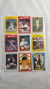 lot 82 image: 1991 Baseball Card Collection with Mickey Tettleton and Danny Tartabull