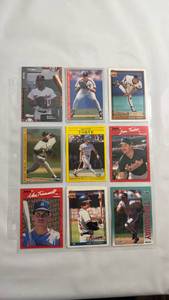 lot 84 image: 1991 Baseball Cards Collection 18 Card Lot