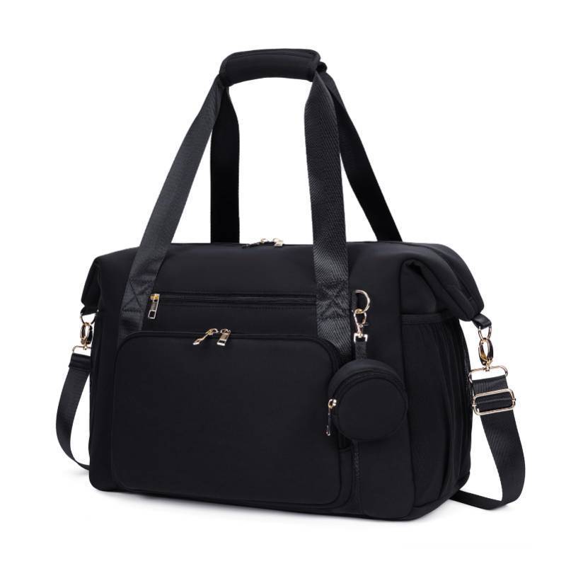 lot 44537 image: CEI-CEI Neoprene Diaper Bag Tote Large Maternity Hospital Bag for Labor and Delivery Waterproof Travel Baby Tote with Pacifier Case and Changing Pad - Retail $50