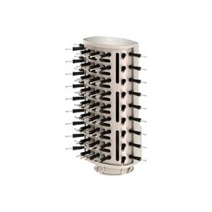 lot 50843 image: Shark XSKHD4PBA FlexStyle Paddle Brush, Attachment for FlexStyle Blow Dryers, Hair Drying & Styling Tool, Hot Air Brush Straightening for Straight, Wavy, Curly, and Coily Hair, Stone - Retail $40