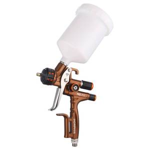 PORPHIS Paint Spray Gun PRD-717 VS Type with Split Nozzle 1.3mm Automotive Refinishing Spray Gun, Brown - Retail: $262